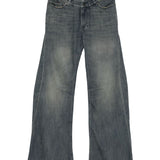 Balenciaga Jeans Anthracite Grey Frayed Hem Edition