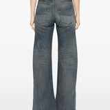 Balenciaga Jeans Anthracite Grey Frayed Hem Edition