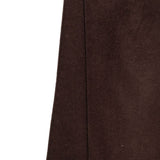 Emporio Armani Brown Fringed Trim Rectangular Scarf