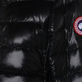 Canada Goose Black HoodedPaddedZipThermalWindproof Coat