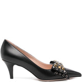 Valentino Garavani Classic Black Heels with Stiletto