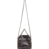 Stella McCartney Brown Falabella Chain Crossbody Bag