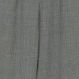 Emporio Armani Charcoal Pleated Trousers With Belt