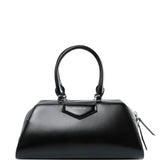 Givenchy Black Antigona East West Two Top Handles Handbag