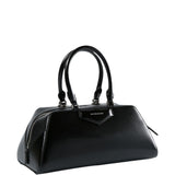 Givenchy Black Antigona East West Two Top Handles Handbag