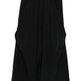 Comme Des Garcons Charcoal Black PalazzoPants Stretch