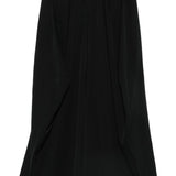 Comme Des Garcons Charcoal Black PalazzoPants Stretch