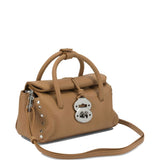 Zanellato Brown Elevated Detachable Shoulder Strap Bag