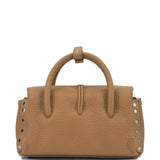 Zanellato Brown Elevated Detachable Shoulder Strap Bag