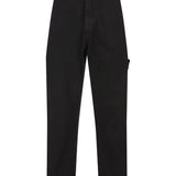 Stone Island Blue Tailored Silhouette Trousers Patch