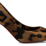 Christian Louboutin With Heel Brown