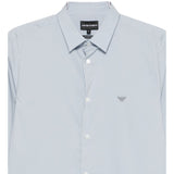 Emporio Armani Blue Shirts Button Fastening Longsleeve