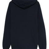 Emporio Armani ElectricBlue Hooded Front Zip Sweater