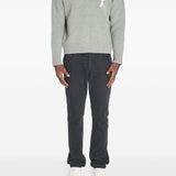Ami Paris CharcoalGreyish Polo Shirt Placket Premium
