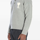 Ami Paris CharcoalGreyish Polo Shirt Placket Premium
