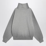 Acne Studios Grey Oversized Relaxed Turtleneck Sweatshirt