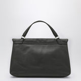 Zanellato Black Postina Handbag Flap Double Swivels