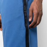 Alexander McQueen logo-tape jersey shorts