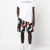 Alexander McQueen Straight Print Shorts