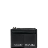 Alexander McQueen logo print cardholder