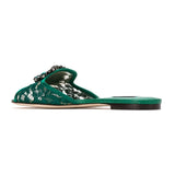 Dolce & Gabbana Slippers in lace with crystals