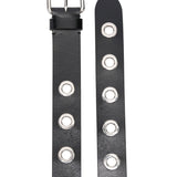 Alexander McQueen Eyelets leather belt