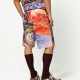 Dolce & Gabbana graphic-print bermuda shorts