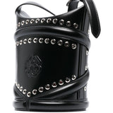Alexander McQueen The Curve Studded Crossbody Bag