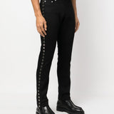 Alexander McQueen mid-rise skinny jeans