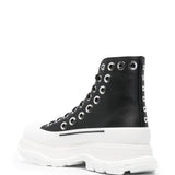 Alexander McQueen tread slick ankle boots