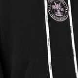 Palm Angels Black Logo Print Hoodie