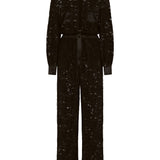 Dolce And Gabbana Black Lace Jumpsuit