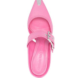 Alexander McQueen 75mm Metallic toe-cap Detail Mules
