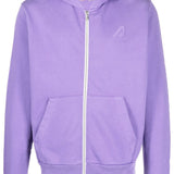 Autry Lilac Embroidered Logo Hoodie