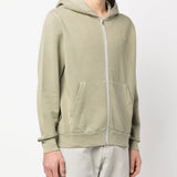 Autry Sage Green Embroidered Logo Hoodie
