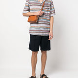 Missoni Grey Multicolour Short Sleeve Shirt