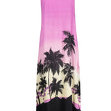 Palm Angels Purple Palm Print Dress