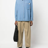 Lanvin Shirts Clear Blue