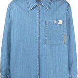 Lanvin Shirts Clear Blue
