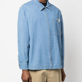 Lanvin Shirts Clear Blue