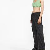 Ganni cropped tank top