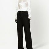Dolce And Gabbana Black Drop Jeans