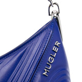 Mugler small Spiral Curve 01 embossed tote bag
