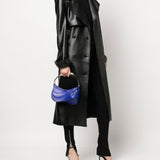 Mugler small Spiral Curve 01 embossed tote bag