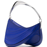 Mugler small Spiral Curve 01 embossed tote bag