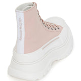 Alexander McQueen oversized sole ankle boots