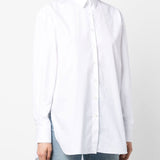 Finamore 1925 Napoli White Button Shirt