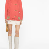 Fay Coral Pink Ganci Jacket