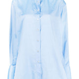 FINAMORE 1925 NAPOLI Shirts Clear Blue