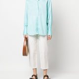 Finamore 1925 Green Mussola Shirt